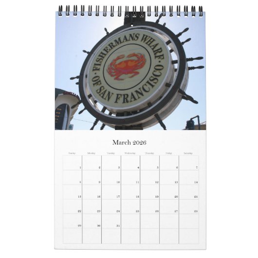 san francisco california kalender (Mar 2026)