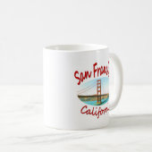 San Francisco California Koffiemok (Voorkant rechts)