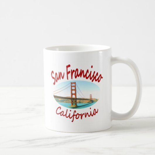 San Francisco California Koffiemok (Rechts)
