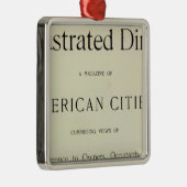 San Francisco California Metalen Ornament (Rechts)