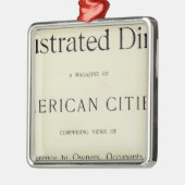 San Francisco California Metalen Ornament (Links)