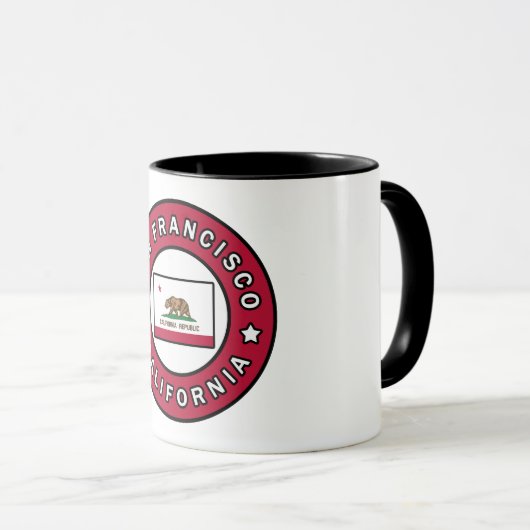 San Francisco California Mok (Voorkant rechts)