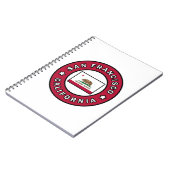 San Francisco California Notitieboek (Linkerzijde)