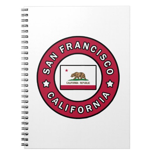 San Francisco California Notitieboek (Voorkant)