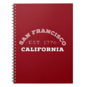 San Francisco California Notitieboek (Voorkant)