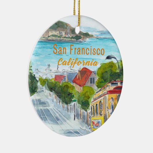 San Francisco California Ornament (Rechts)