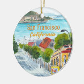 San Francisco California Ornament (Links)