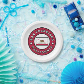 San Francisco California Papieren Bordje (Feest)