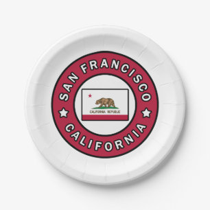 San Francisco California Papieren Bordje