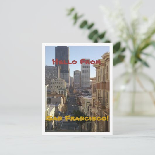 San Francisco, California Post Card Briefkaart (Staand voorkant)