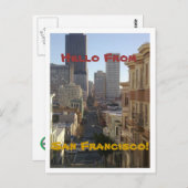 San Francisco, California Post Card Briefkaart (Voorkant / Achterkant)