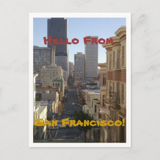 San Francisco, California Post Card Briefkaart