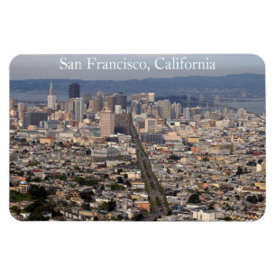 San Francisco California Premium Flexi Magnet Magneet