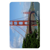 San Francisco California Premium Flexi Magnet Magneet (Verticaal)