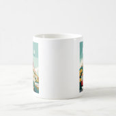 San Francisco California - Rode kabelbaan Koffiemok (Center)