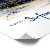 San Francisco California Sir Francis Drake Hotel Poster (Hoek)