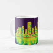 San Francisco California Skyline Koffiemok (Voorkant links)