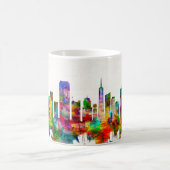 San Francisco California Skyline Koffiemok (Center)