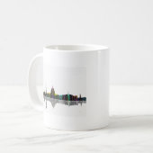 San Francisco California Skyline Koffiemok (Voorkant links)
