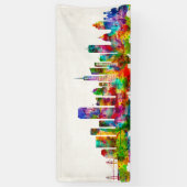San Francisco California Skyline Spandoek (Verticaal)