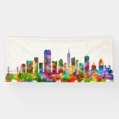 San Francisco California Skyline Spandoek (Horizontaal)