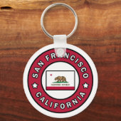 San Francisco California Sleutelhanger (Voorkant)