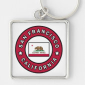 San Francisco California Sleutelhanger (Voorkant)