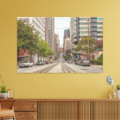 San Francisco California Street Canvas Afdruk (Insitu (Woonkamer))