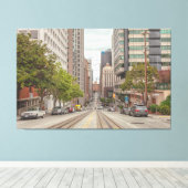San Francisco California Street Canvas Afdruk (Insitu (Houten vloer))