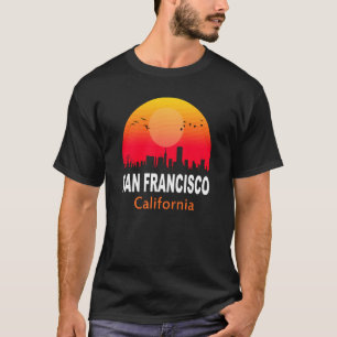 San Francisco California  Sunset City T-shirt