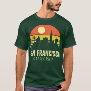 San Francisco California Sunset T-shirt