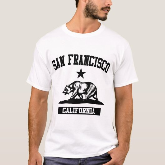 San Francisco California T-shirt (Voorkant)