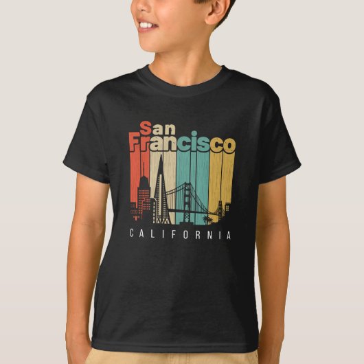 San Francisco California T-shirt (Voorkant)
