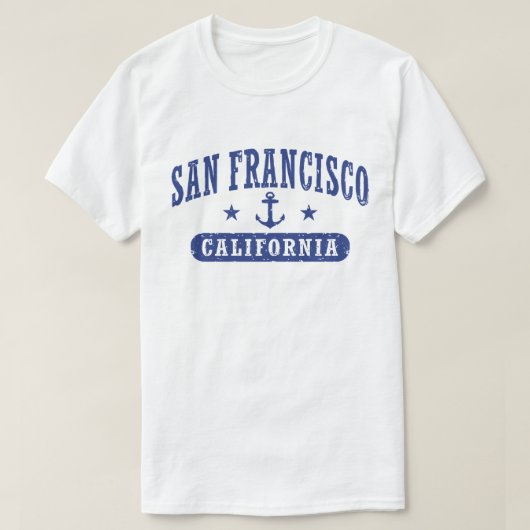 San Francisco California T-shirt (Design voorkant)