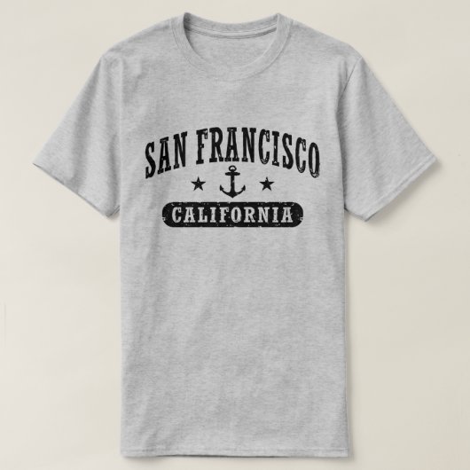 San Francisco California T-shirt (Design voorkant)