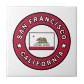 San Francisco California Tegeltje (Voorkant)