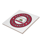 San Francisco California Tegeltje (Zijkant)