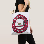 San Francisco California Tote Bag (Dichtbij)