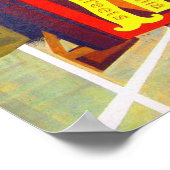 San Francisco California Trolley Car Golden Gate Poster (Hoek)