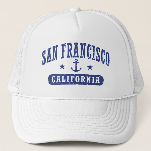 San Francisco California Trucker Pet (Voorkant)