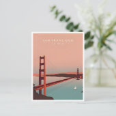 San Francisco California vakantie Briefkaart (Staand voorkant)