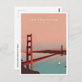 San Francisco California vakantie Briefkaart (Voorkant / Achterkant)