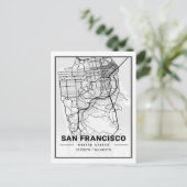 San Francisco California, Verenigde Staten: Travel Briefkaart (Staand voorkant)