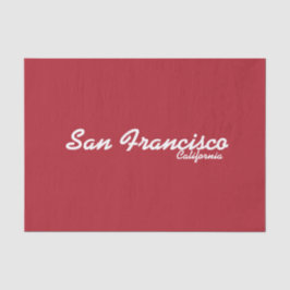San Francisco, California Weefselpapier Tissuepapier