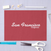 San Francisco, California Weefselpapier Tissuepapier (Craft)