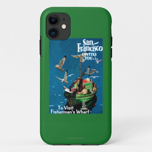 San Francisco, CaliforniaFisherman's Wharf Case-Mate iPhone Case (Achterkant)