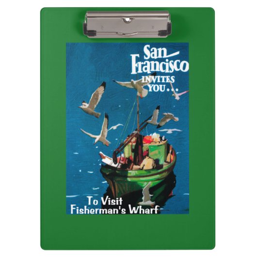 San Francisco, CaliforniaFisherman's Wharf Klembord (Voorkant)