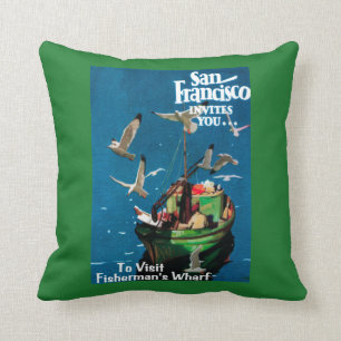 San Francisco, CaliforniaFisherman's Wharf Kussen