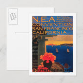 San Francisco, CaliforniaN.E.A. Conventie Briefkaart (Voorkant / Achterkant)