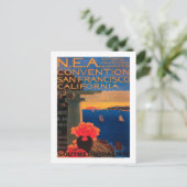 San Francisco, CaliforniaN.E.A. Conventie Briefkaart (Staand voorkant)